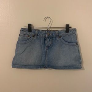 Free people Jean skirt